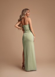 Strapless avondjurk