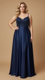 Avondjurk met glitters