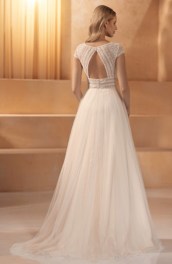 Halter top bruidsjurk