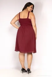 Queens size feestjurk