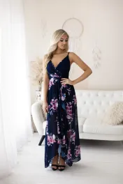 Bloemenprint split galajurk