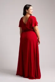 Galajurk in kersenrood