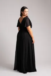 Galajurk met vlindermouwen