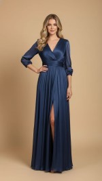 Galajurk in marineblauw